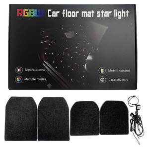 Tapis de sol de <span class=keywords><strong>voiture</strong></span> Kingshowstar avec éclairage LED étanche, kit d'éclairage intérieur à fibres optiques avec contrôle par application, tapis de sol de <span class=keywords><strong>voiture</strong></span> personnalisés <span class=keywords><strong>pour</strong></span> voitures - Product Image 1