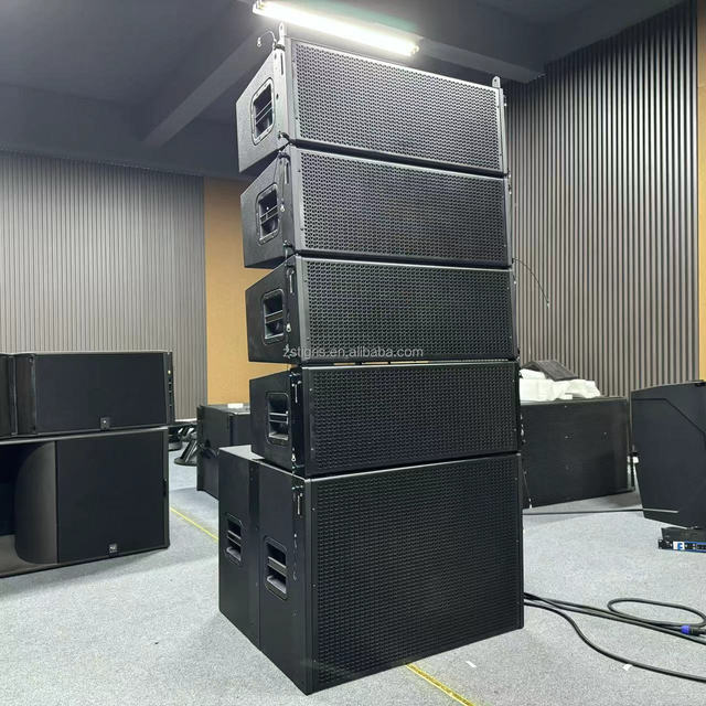 2100B Double 10 Inch 2 Ways Line Array Speakers Passive Professional Audio Outdoor Speakers for Stage