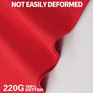 Camiseta de cuello redondo de manga corta de algodón 100% para hombre, ropa formal de uso diario con ajuste Extragrande - Product Image 1