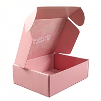 Caja de Cartón Corrugado Impresa Personalizada con Logotipo, Caja de Envío Plegable para Ropa, Cosméticos y Regalos
