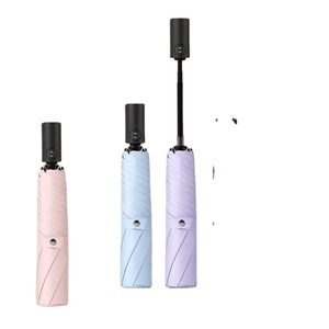 Sombrilla de Protección Solar de Alta Gama, Ultraligera, de Aluminio, Plegable en Tres Secciones, Retráctil, Anti-Retorno, de Gran Tamaño - Product Image 2