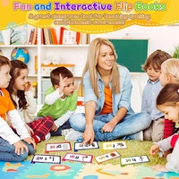 30 Livres Interactifs de Lecture et de Rhymes pour Enfants – Apprentissage Précoce de l'Anglais, Apprentissage de l'Orthographe des Mots, Ensemble de Cartes Flash de Vocabulaire et Mots Fréquents