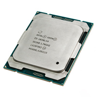 Processeur CPU E5-2650L V4 65W 35 Mo de cache 8 cœurs 2,9 GHz LGA2011-3 SR1BA Serveur basse consommation Haute efficacité 64 bits 14 nm Stock d'occasion
