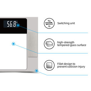 कैनी हाइट सटीक फैट हेल्थ मॉनिटर स्केल डिजिटल बॉडी कंपोजिशन स्मार्ट बाथरूम स्केल - Product Image 3