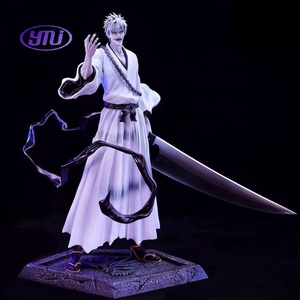 Figurines d'anime <span class=keywords><strong>BLEACH</strong></span> de qualité supérieure, FlyLeaf <span class=keywords><strong>Thousand</strong></span> Years of Blood Battle, homme aux cheveux blancs, posture de combat, Kurosaki Ichigo - Product Image 3