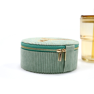 Moda <span class=keywords><strong>donna</strong></span> gioielli in velluto custodia Organizer con chiusura a cerniera <span class=keywords><strong>accessori</strong></span> da <span class=keywords><strong>viaggio</strong></span> all'ingrosso della fabbrica - Product Image 4