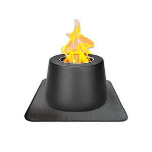 Tapis de protection résistant à la chaleur pour brasero de table Solo 12 pouces, en tissu Oxford, carré, pour barbecue extérieur, cuisson et pâtisserie - Product Image 1