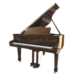 Middleford Walnut warna coklat tua Grand <span class=keywords><strong>Piano</strong></span> dengan bangku <span class=keywords><strong>Piano</strong></span> - Product Image 1