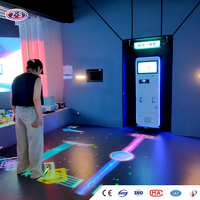 Machine interactive tout-en-un de projection au sol pour une expérience sportive immersive, projecteur pour les centres d'entraînement