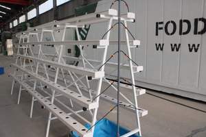 Système hydroponique professionnel NFT en forme de A, canal en PVC de qualité alimentaire, culture avec pompe, fabricant - Product Image 4