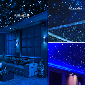 50 Wát LED sợi quang đèn LED Twinkle sợi quang chiếu sáng sợi quang ngôi sao Trần Bộ dụng cụ ánh sáng - Product Image 6