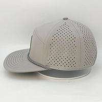 Gorras de Béisbol de Alta Calidad con Logotipo Personalizado, Impermeables, Perforadas, de 6 Paneles, con Logotipo Bordado, Gorras de Golf con Cuerda