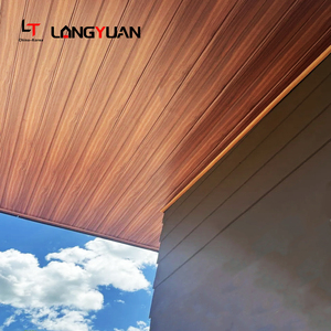 วัสดุก่อสร้างบ้าน แผ่น<span class=keywords><strong>ฝ้า</strong></span><span class=keywords><strong>เพดาน</strong></span>พีวีซีลายไม้ตกแต่งภายใน - Product Image 3