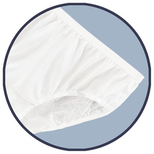 Ropa Interior Desechable de Maternidad Diaria, de Algodón Suave, Transpirable, Blanca, de Corte Alto, con Estampado, de Alta Calidad, al por Mayor - Product Image 6
