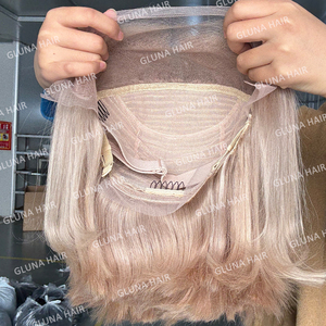 Venta al por mayor <span class=keywords><strong>rubio</strong></span> <span class=keywords><strong>ceniza</strong></span> Color 13X4 transparente HD encaje Frontal pelucas vendedores <span class=keywords><strong>Rubio</strong></span> Bob <span class=keywords><strong>corto</strong></span> pelucas de cabello humano frente de encaje de cabello humano - Product Image 4