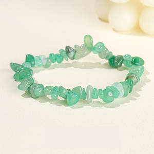 Bracciali di cristallo ManChao guarigione pietra naturale scaglie di pietre preziose e cristalli bracciali di cristallo giada Chip braccialetto - Product Image 3