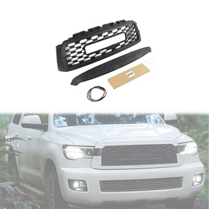 Parrilla de Parachoques de Plástico ABS Negro para Coche 4x4 Offroad de LUMA Accessories, Compatible con Modelos Toyota <span class=keywords><strong>Sequoia</strong></span> 2010-2018 y 2019-2021 - Product Image 2