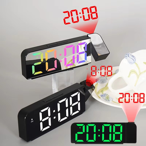Reloj Despertador Digital con Proyección, Rotación 12H/24H, Modo Nocturno, Memoria de Apagado, Electrónico para Mesa de Noche, Venta al Por Mayor - Product Image 1
