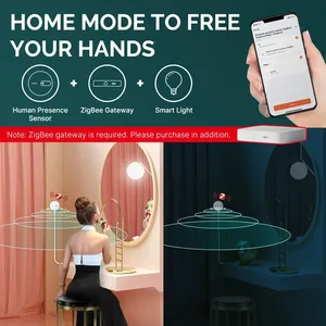 Sensore di Presenza Umana MOES ZigBee, Rilevatore a Onde Radar per Sicurezza Domestica, Sensore Intelligente Tuya per Rilevamento Presenza Corporea - Product Image 5