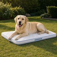 Garten-Rasen Golden Hour Outdoor-Hundematte mit Sichtfenster, verstärkten Kanten für große Hunde, OEM-Haustierbett