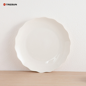 Service de vaisselle en porcelaine blanche, 18 pièces, fabrication chinoise, prix bas, OEM, assiettes et bols. - Product Image 2