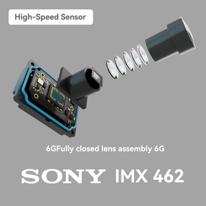 Sinjet tách ra-Loại chiếu hậu kỹ thuật số streaming 4K xe máy ảnh 8.2 inch toàn màn hình H8 Pro gương Dash máy ảnh phổ - Product Image 4