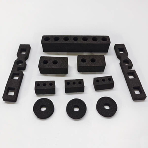 高品质定制尺寸工厂制造高硅橡胶汽车防静电泡沫垫绝缘耐热海绵片 - Product Image 2