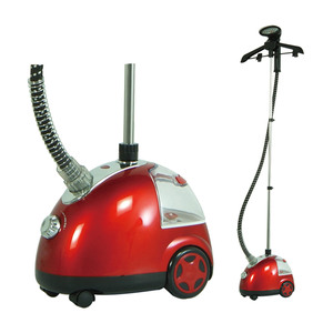 Défroisseur Vapeur Électrique Portable 1.4L 240V Rouge avec Support – Fer à Repasser à Main - Product Image 1