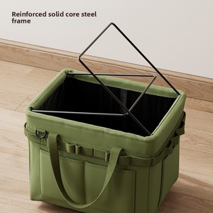 Toolbox Storage <b>Bag</b> Multi-functional Foldable Tote Side Pockets Thickened Oxford Fabric <b>Tool</b> Organizer for Living Room Modern - Product Image 3