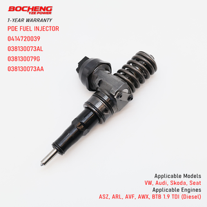 หัวฉีดน้ำมันดีเซล 0414720039 หัวฉีดปั๊ม 038130073AL สำหรับ VW Golf Passat Audi A3 Seat Skoda เครื่องยนต์ 1.9 TDI - Product Image 1
