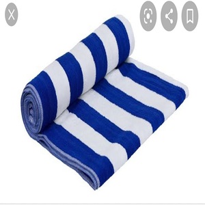 Elegante y absorbente 80% Algodón 20% poliéster Cabana rayas toallas de baño alfombras tejidas para bañera 20% poliéster - Product Image 4