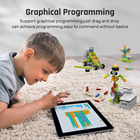 Makerzoid Programming STEAM Robot, Juguete de Codificación Robótica con Control Remoto (Premium), 47 Videos de Cursos Gratuitos para Niños de 8 Años en Adelante