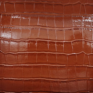 Cuir PVC gaufré <span class=keywords><strong>crocodile</strong></span> bicolore brillant pour la fabrication de trousses de toilette, imperméable et résistant à l'usure, prêt à être expédié - Product Image 2