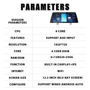 Radio para Auto de 10.25 Pulgadas para BMW Serie 5 G30 G31 G38 2018 2019, Android 13, Navegación GPS, Estéreo, Reproductor Multimedia de Video - Product Image 5