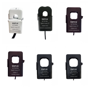 Trasformatore di Corrente a Nucleo Apribile ad Alta Precisione CT-5A/1A/mA e Uscita 0.333V/1V/3V/5V, Cavo Schermato da 100cm, 6/10/16/24/36mm per Misurazione di Corrente - Product Image 1