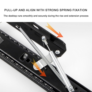 Extension Pop Transform Dinning Metal Kit Rail Bilatéral <span class=keywords><strong>Automatique</strong></span> Lift up Slides Raccords Mécanisme pour <span class=keywords><strong>Table</strong></span> Coulissante - Product Image 3
