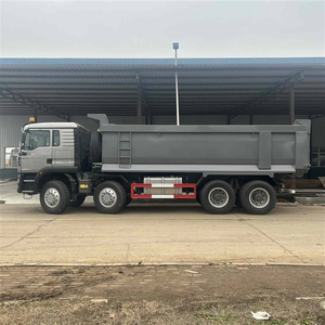 Camion benne d'<span class=keywords><strong>occasion</strong></span> HOWO TX 8x4 371HP Euro2, robuste et stable, 16 tonnes, pour le remplissage <span class=keywords><strong>de</strong></span> ballast ferroviaire et le transport <span class=keywords><strong>de</strong></span> terre - Product Image 3