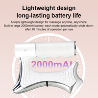 Masseur Électrique Portable pour Muscles, Outil de Thérapie Gua Sha Sans Fil, Appareil de Libération des Fascias par Vibration Chauffante pour Athlètes