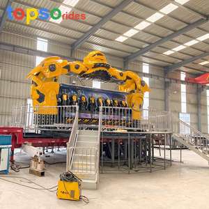 Manège Amusant <span class=keywords><strong>Robot</strong></span> Abeille Jaune avec Remorque – Manèges Portables à Vendre - Product Image 5