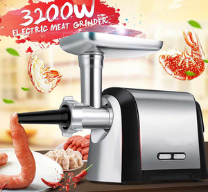 Broyeurs électriques multifonctionnels professionnels pour la cuisine, 800 W, boîtier en acier inoxydable, broyeur robuste, <span class=keywords><strong>hachoir</strong></span> <span class=keywords><strong>à</strong></span> <span class=keywords><strong>viande</strong></span> domestique - Product Image 2