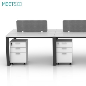 Modern Office Furniture Desk Workstation Open Space 2 4 6 Person Seater Office <b>Work</b> <b>Station</b> - Product Image 6