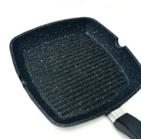 Ensemble de casseroles et poêles en aluminium moulé sous pression, prix d'usine en gros, ustensiles de cuisine, poêles antiadhésives disponibles