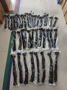 Dreadlocks Brasiliani in Capelli Umani Remy Pronti per la Spedizione, Extension per Trecce Crochet 0,6 cm, Ciocche per Trecce Kinky - Product Image 6