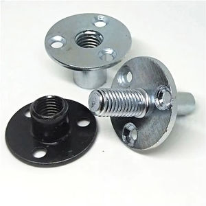น๊อต4 T 4ง่ามสแตนเลสสตีลชุบสังกะสีเหล็กคาร์บอนแบบ4หัวทีสำหรับใช้ในอุตสาหกรรมทั่วไป - Product Image 1