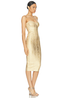 Robes Midi Moulantes Sans Manches et Sans Bretelles de Haute Qualité pour Femmes – Idéales pour Soirées, Cocktails et Cérémonies