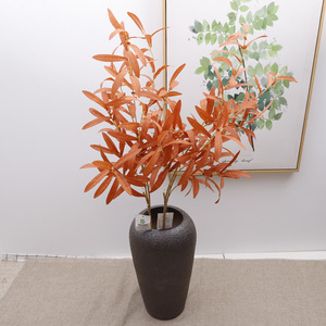 Ramas de Olivo Artificiales, 10 Ramas de 95 cm de Altura, Hojas de Simulación, Decoración Interior, Vegetación Artificial - Product Image 3