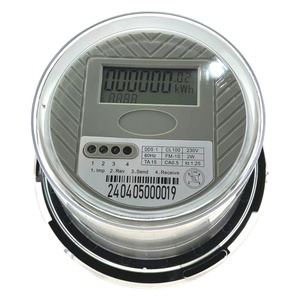 El medidor de energía de dígitos de kilovatio-hora electrónico redondo monofásico utiliza grandes circuitos integrados - Product Image 1