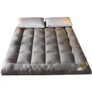 curtain bedding set 10cm thickened mattress hotel home soft mattress topper support OEM ODM custom sizes are available