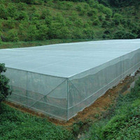 Filet anti-insectes pour lutte antiparasitaire en PEHD stabilisé aux UV, pour serres agricoles et jardins potagers, maille 40-80