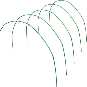 Couvercle de jardin cerceaux détachables antirouille en fibre de verre support cerceaux cadre bricolage serre cerceau maison Kit pour intérieur et extérieur - Product Image 1